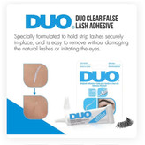چسب مژه DUO بی رنگ